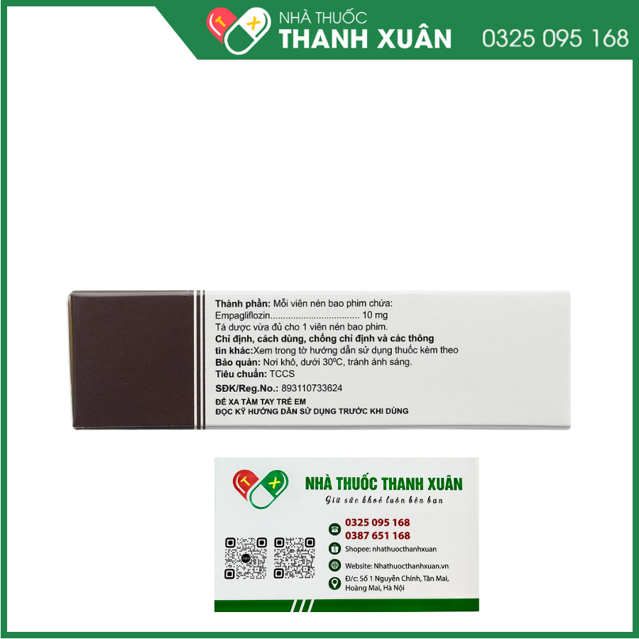 Empaton 10 điều trị đái tháo đường type 2